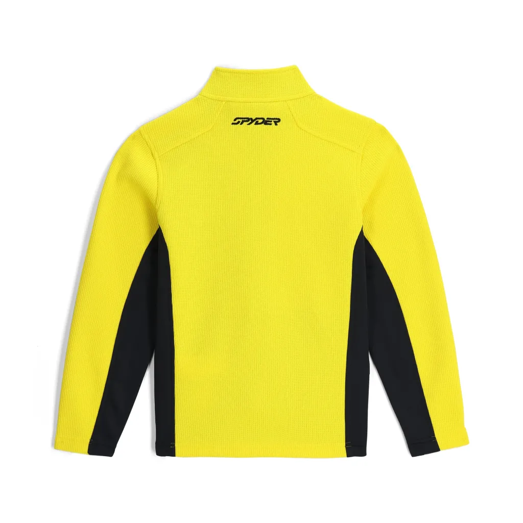 Fleece*Spyder Boys Bandit Full Zip - Acid Yellow ACIDYELLOW