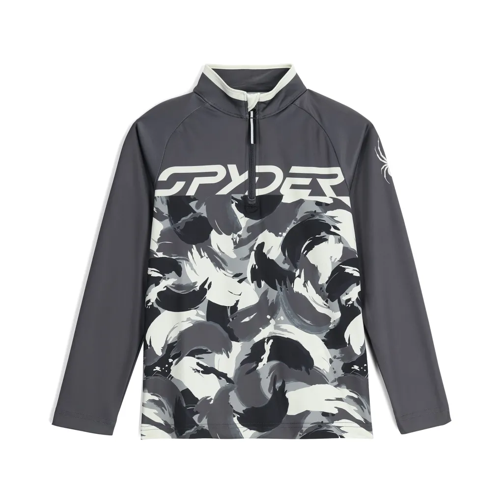 Layers*Spyder Boys Camo Half Zip - POLAR
