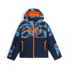 Insulated*Spyder Boys Challenger - Camouflage Aether Blue CAMOUFLAGEAETHERBLUE