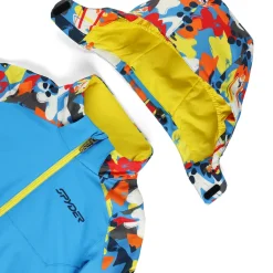 Insulated*Spyder Boys Challenger - Yeti Camo Aether Blue YETICAMOAETHERBLUE