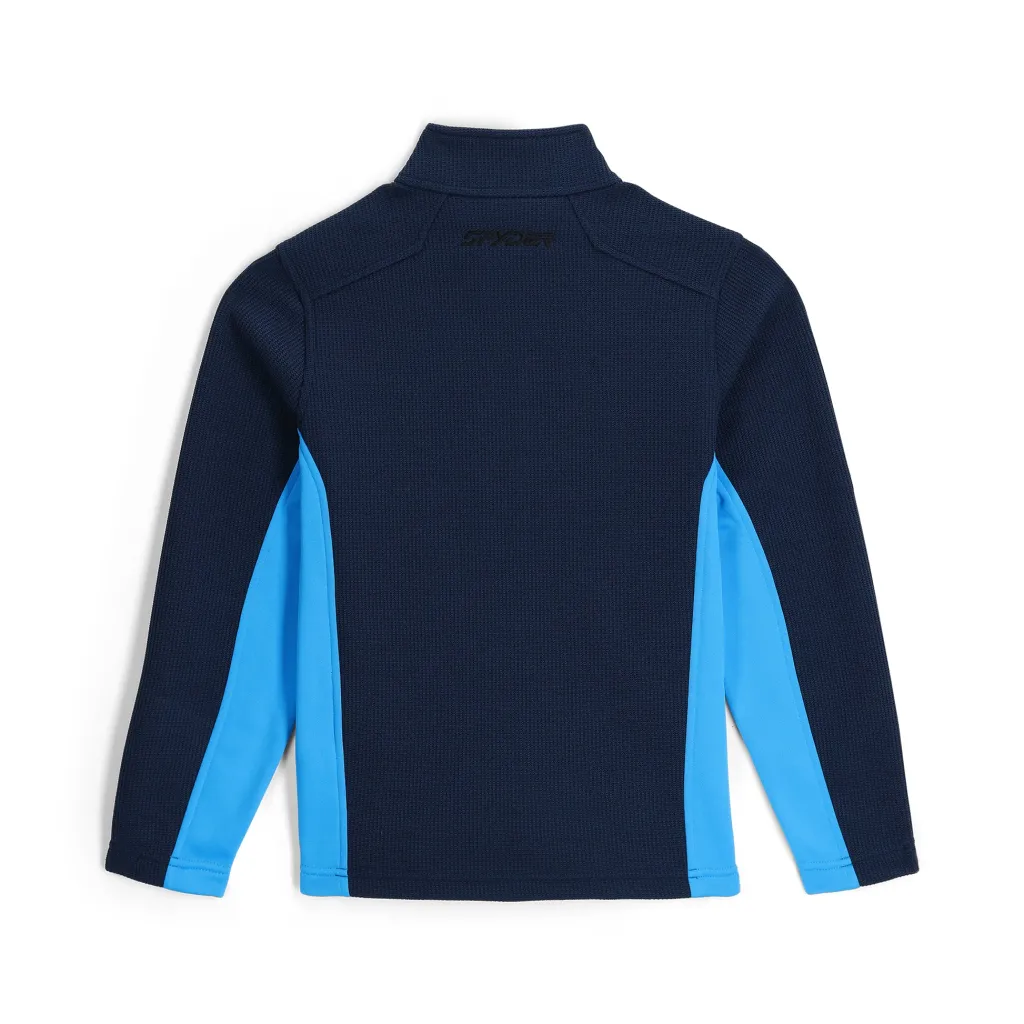 Fleece*Spyder Boys Full Zip Bandit - True Navy TRUENAVY