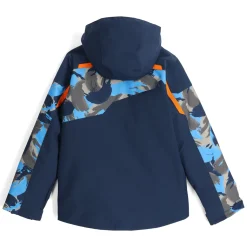 Insulated*Spyder Boys Leader - Camouflage Aether Blue CAMOUFLAGEAETHERBLUE