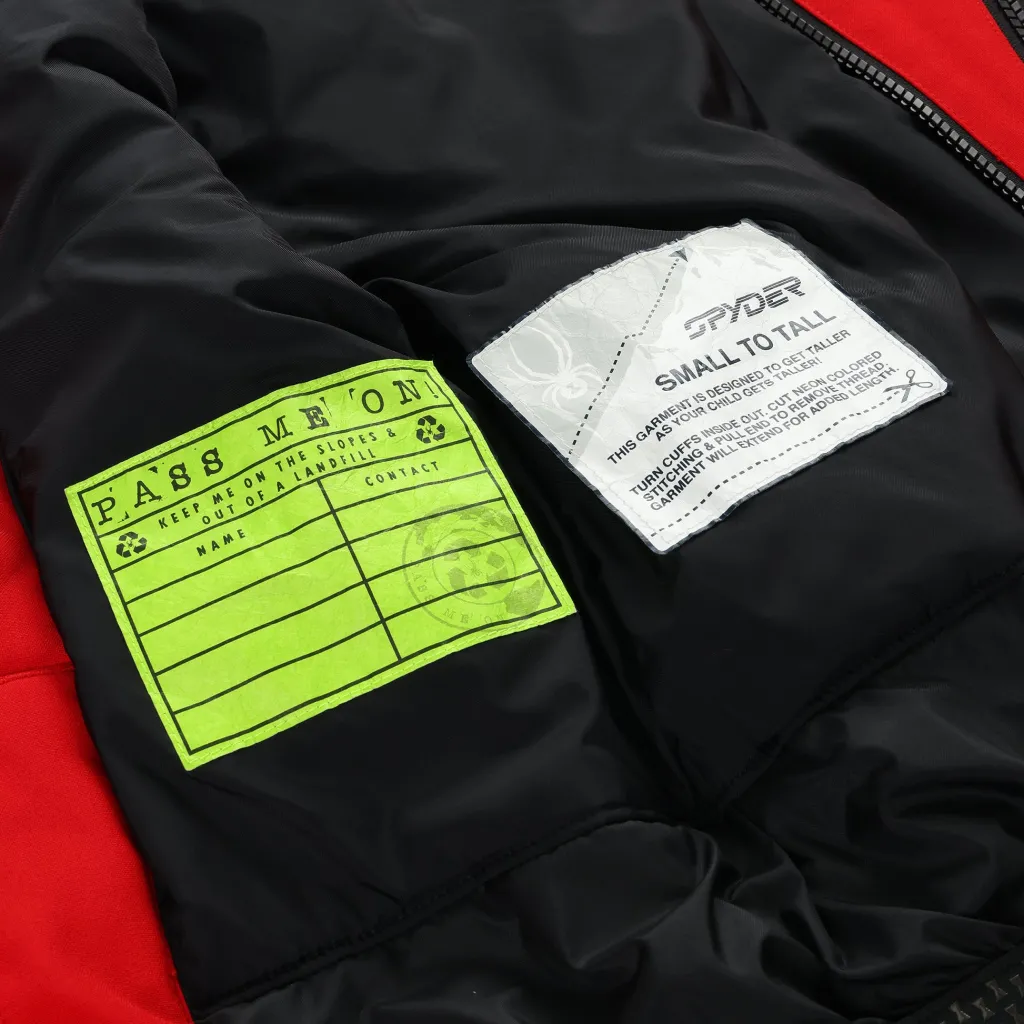 Insulated*Spyder Boys Leader - Red SPYDERRED