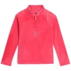Fleece*Spyder Girls Shimmer Bug Half Zip - Prism Pink PRISMPINK
