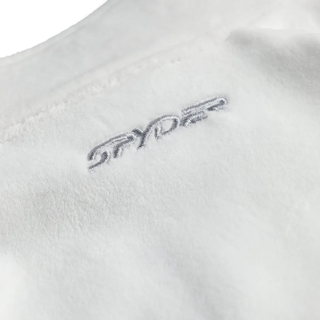 Fleece*Spyder Girls Shimmer Bug Half Zip - WHITE