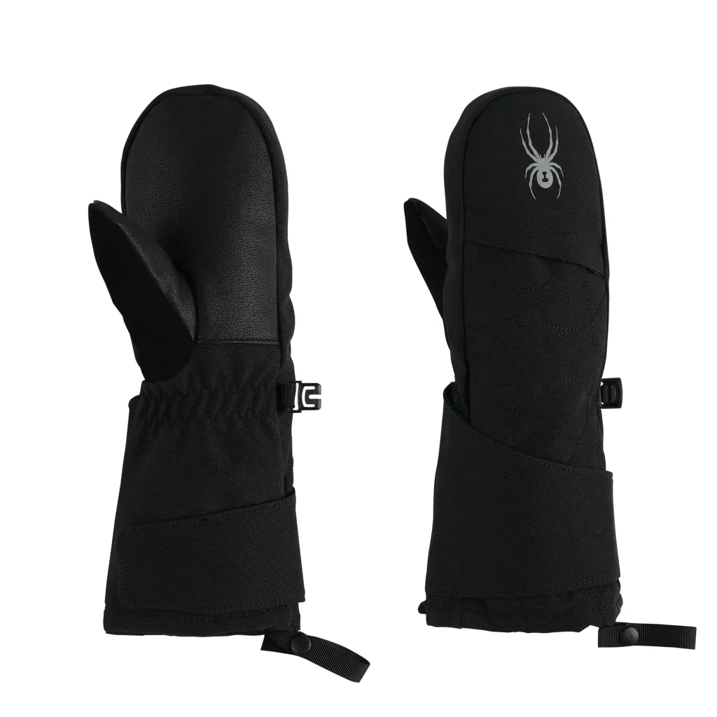 Gloves*Spyder Little Kids Cubby - BLACK