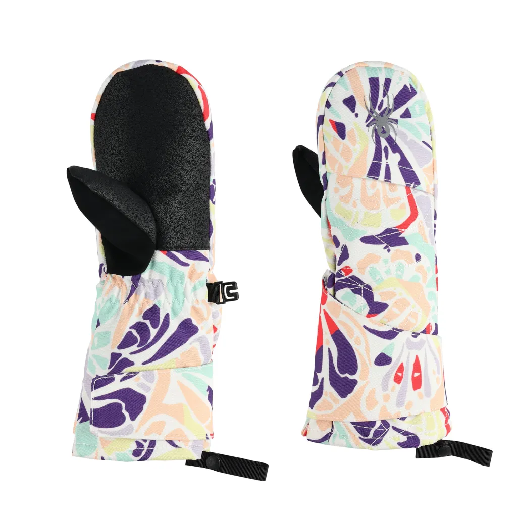 Gloves*Spyder Little Kids Cubby - Butterfly Multi BUTTERFLYMULTI