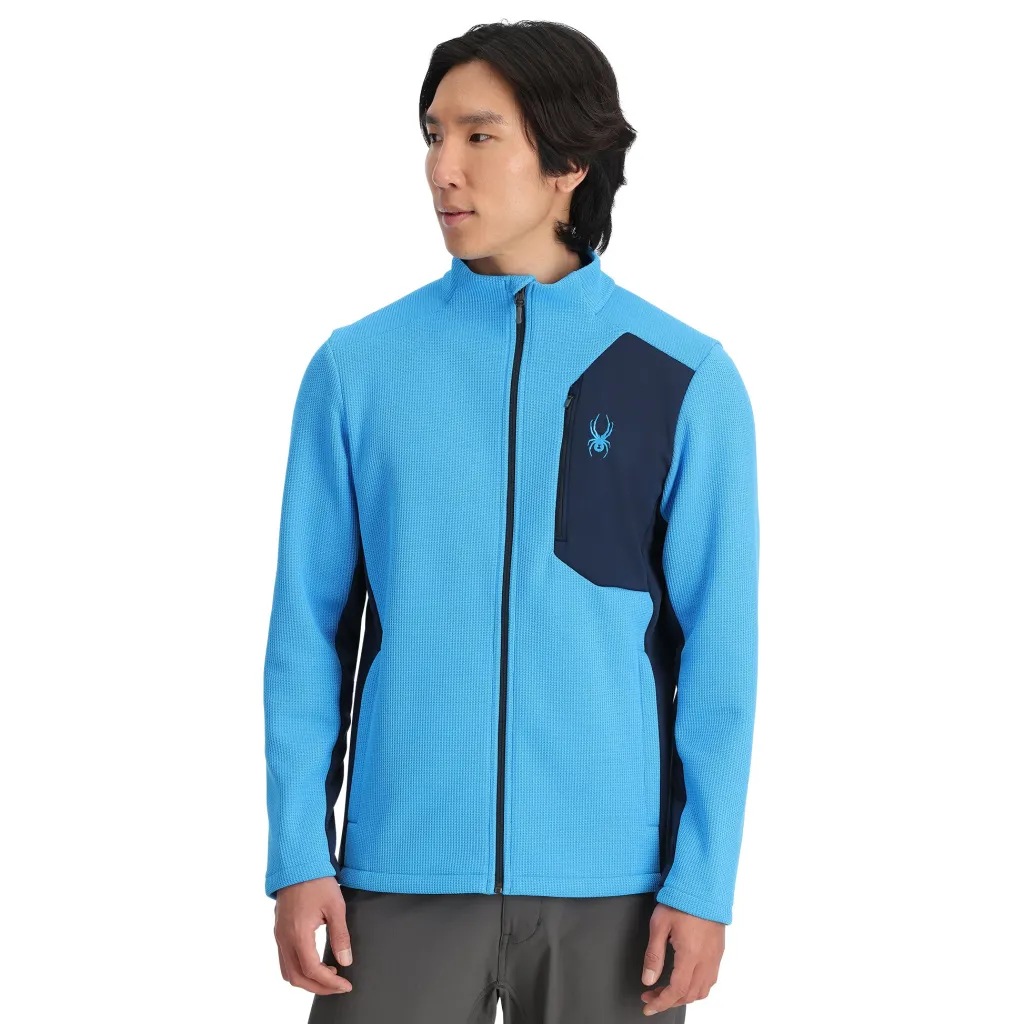 Midlayers | Fleece*Spyder Mens Bandit Full Zip - Aether Blue AETHERBLUE