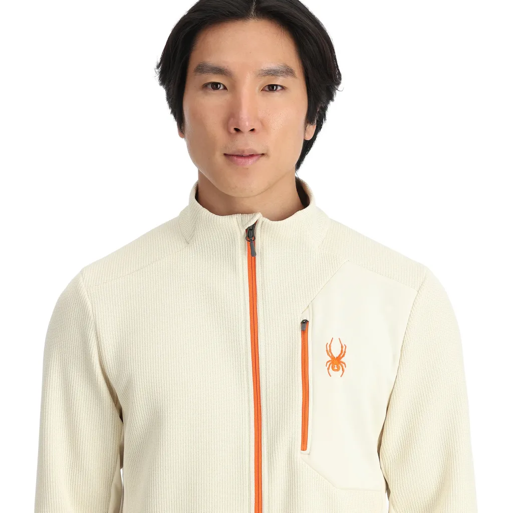 Midlayers | Fleece*Spyder Mens Bandit Full Zip - Vanilla Latte VANILLALATTE