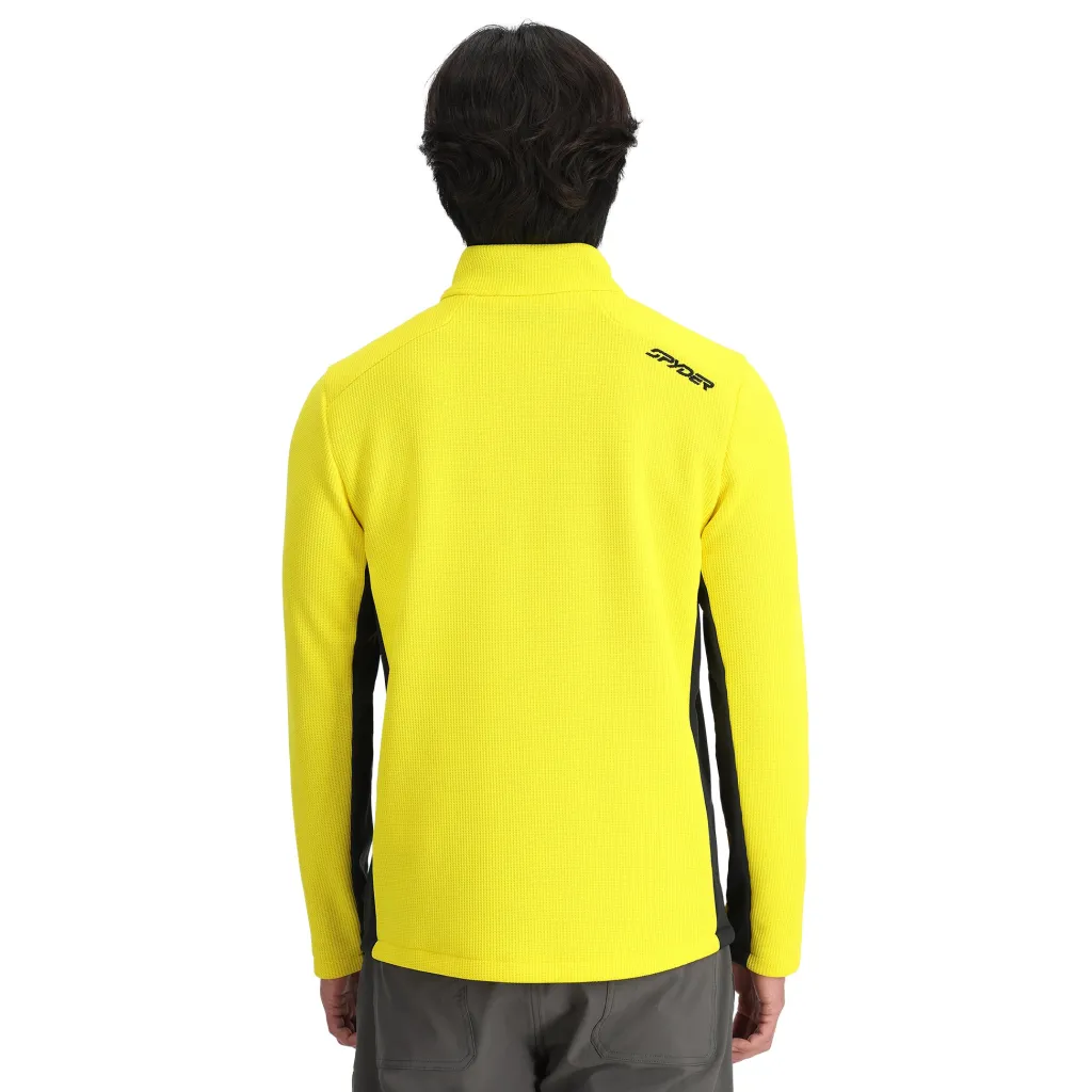 Midlayers | Fleece*Spyder Mens Bandit Half Zip - Acid Yellow ACIDYELLOW