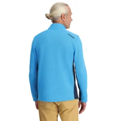 Midlayers | Fleece*Spyder Mens Bandit Half Zip - Aether Blue AETHERBLUE