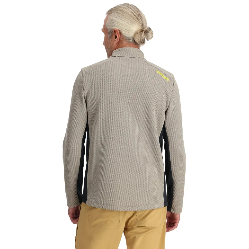 Midlayers | Fleece*Spyder Mens Bandit Half Zip - CONCRETE
