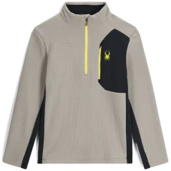 Midlayers | Fleece*Spyder Mens Bandit Half Zip - CONCRETE