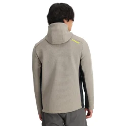 Midlayers | Fleece*Spyder Mens Bandit Hooded - CONCRETE