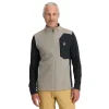 Midlayers | Fleece*Spyder Mens Bandit Vest - CONCRETE