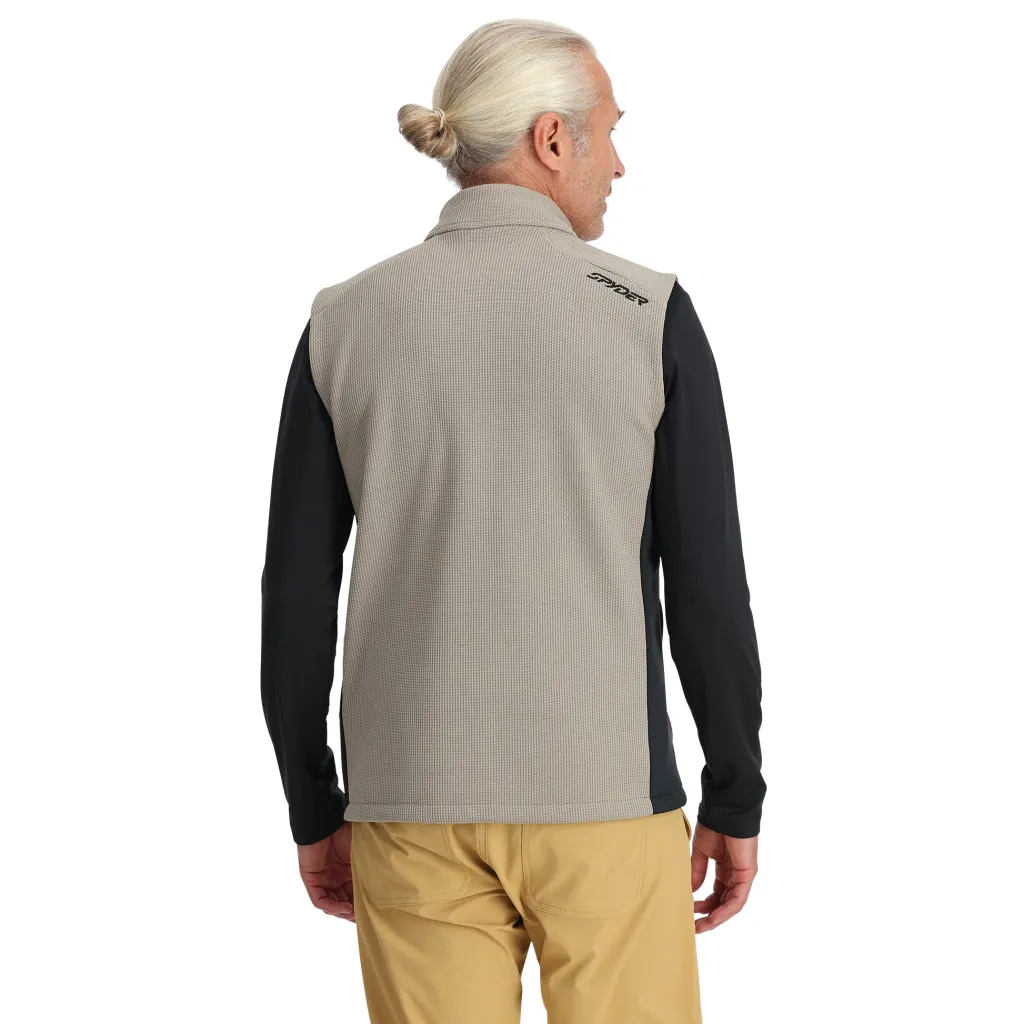 Midlayers | Fleece*Spyder Mens Bandit Vest - CONCRETE
