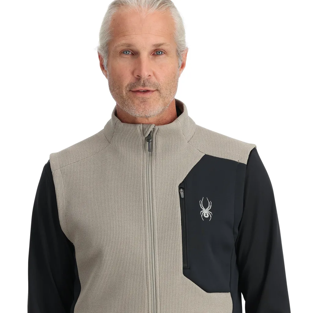 Midlayers | Fleece*Spyder Mens Bandit Vest - CONCRETE