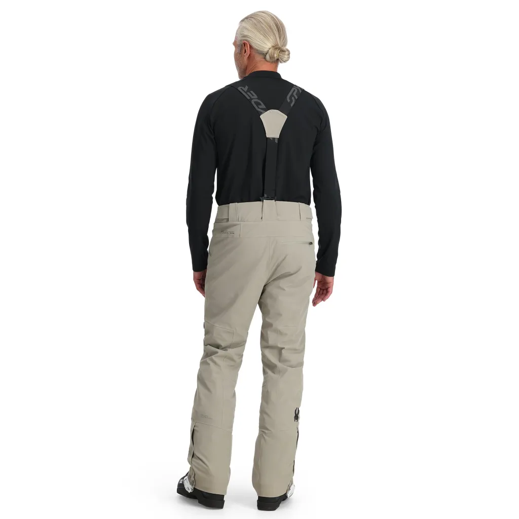 Bibs | Insulated*Spyder Mens Bormio - CONCRETE