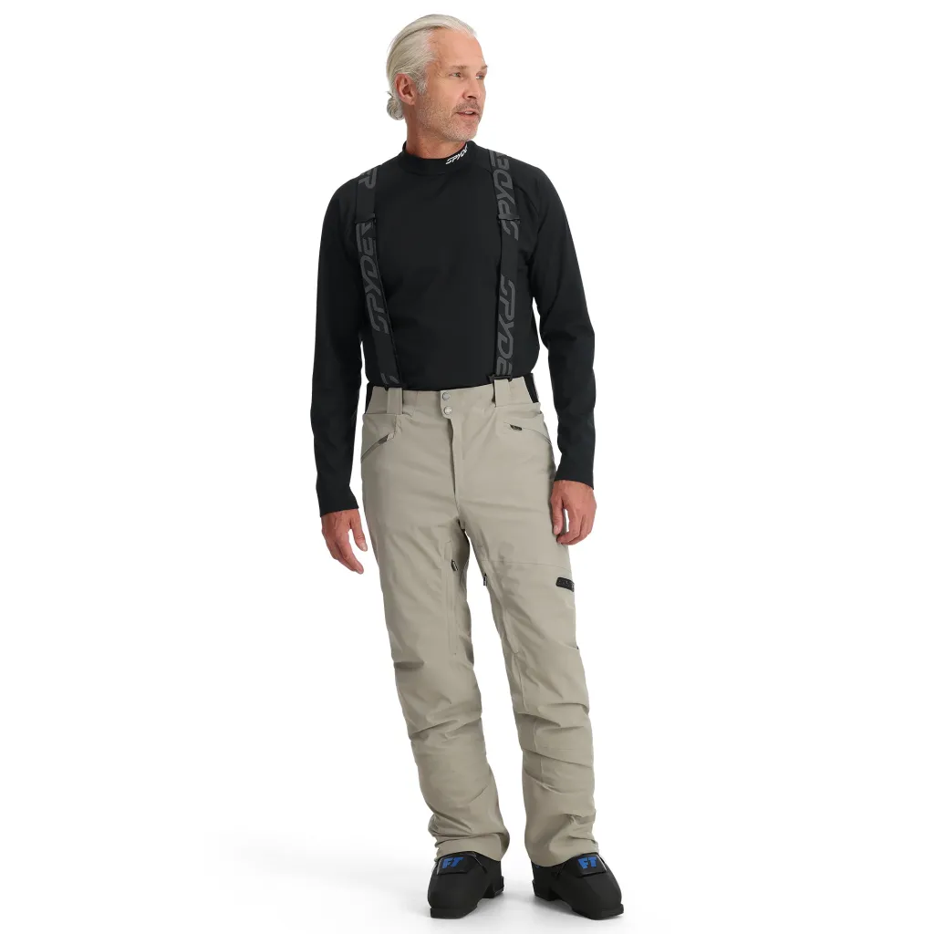 Bibs | Insulated*Spyder Mens Bormio - CONCRETE