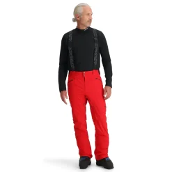 Bibs | Insulated*Spyder Mens Bormio - Red SPYDERRED