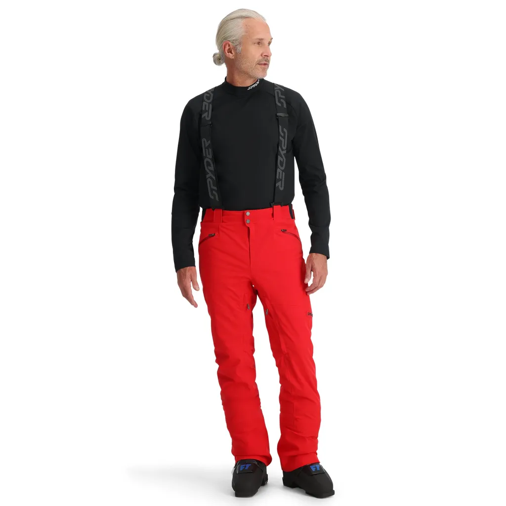 Bibs | Insulated*Spyder Mens Bormio - Red SPYDERRED