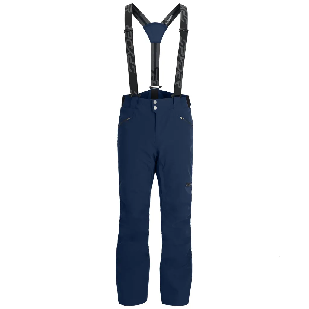 Bibs | Insulated*Spyder Mens Bormio - True Navy TRUENAVY