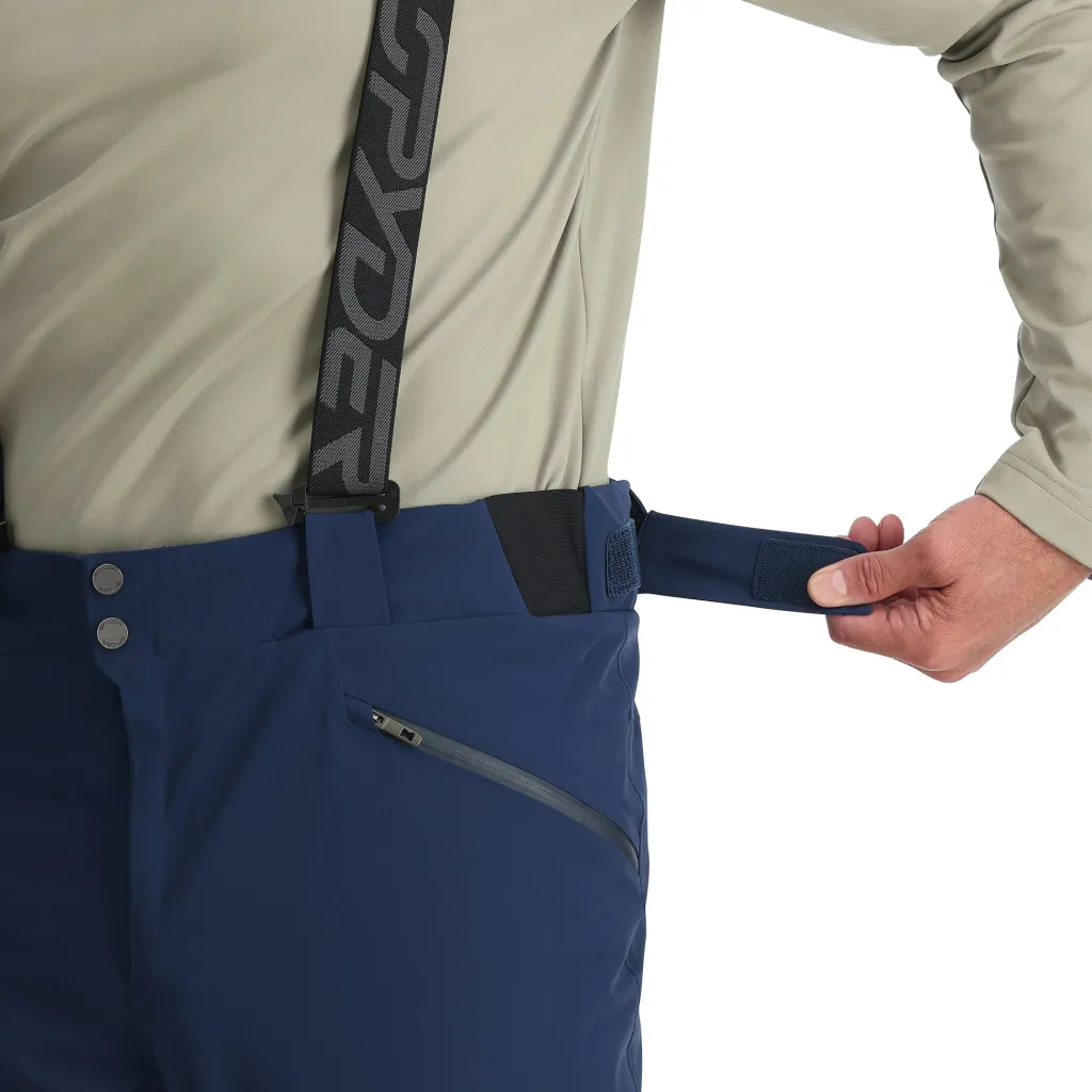 Bibs | Insulated*Spyder Mens Bormio - True Navy TRUENAVY