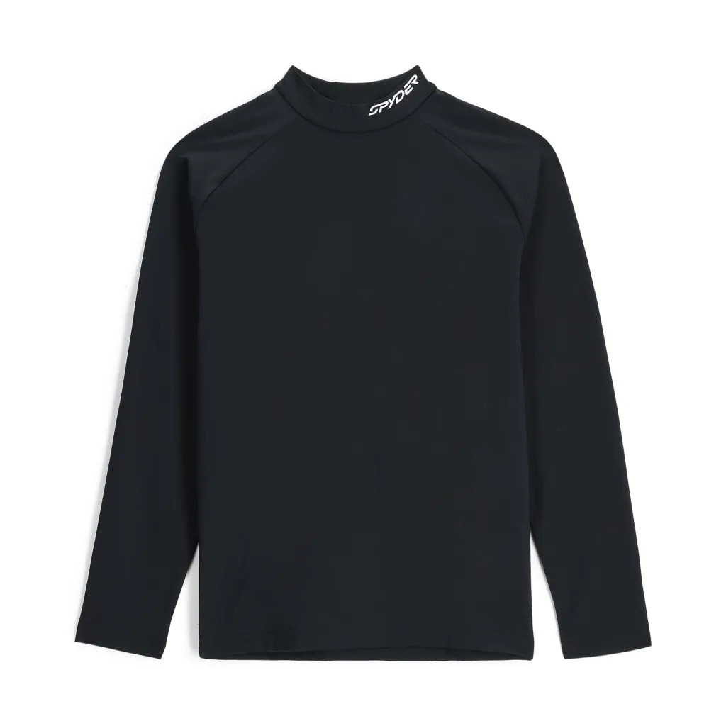 Midlayers | Resort*Spyder Mens Castle Mock Crew - BLACK