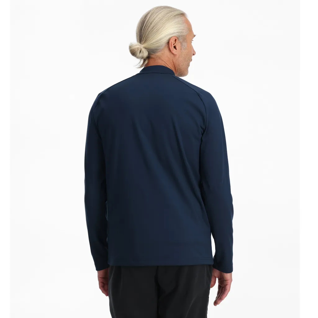 Midlayers | Resort*Spyder Mens Castle Mock Crew - True Navy TRUENAVY