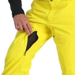 Bibs | Insulated*Spyder Mens Dare - Acid Yellow ACIDYELLOW