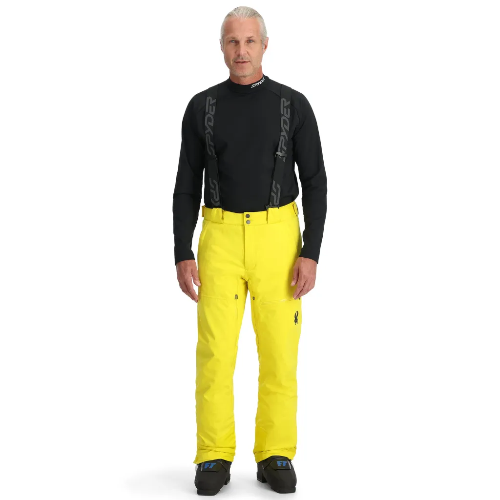 Bibs | Insulated*Spyder Mens Dare - Acid Yellow ACIDYELLOW