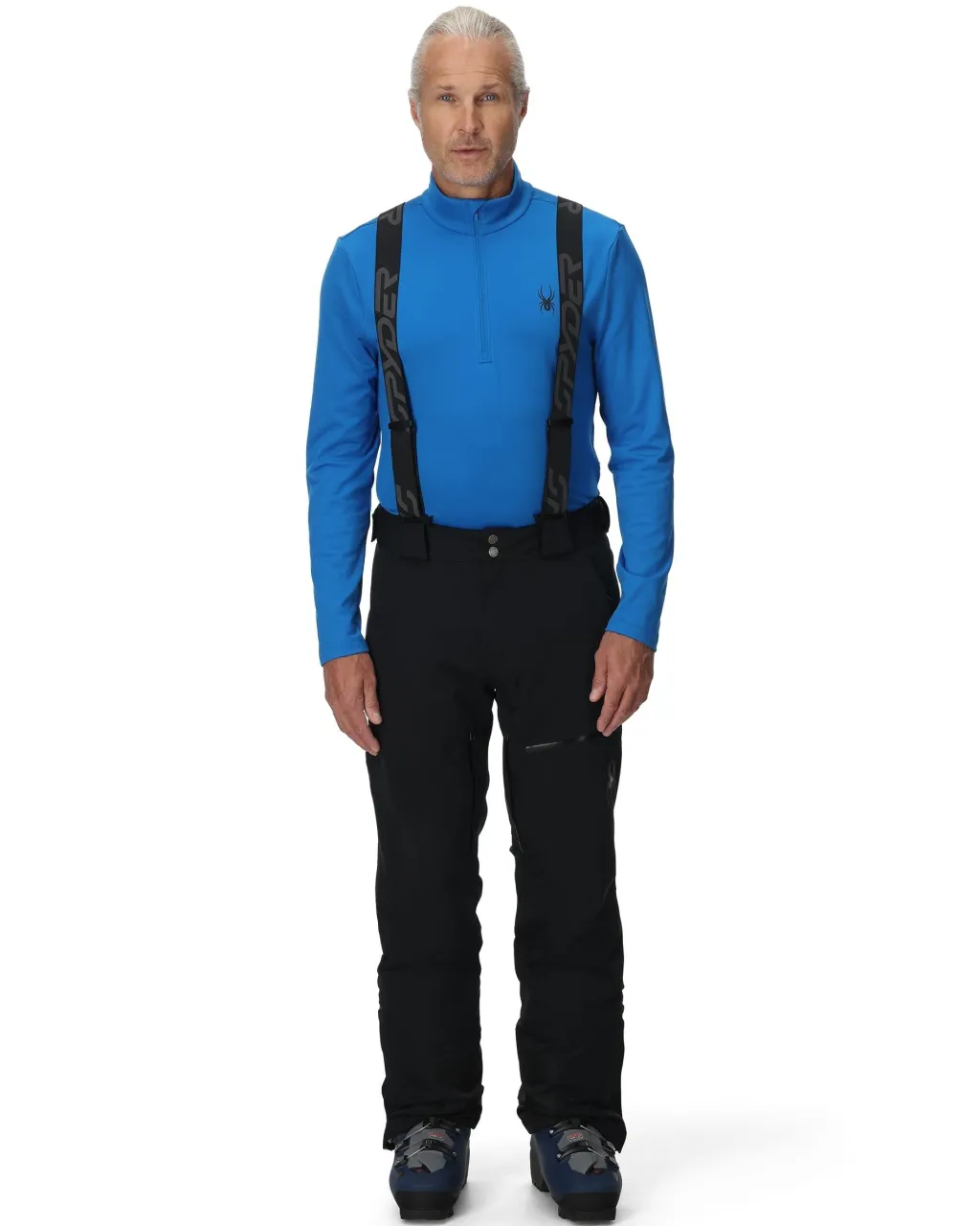 Bibs | Insulated*Spyder Mens Dare - BLACK