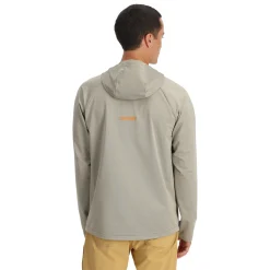 Midlayers | Fleece*Spyder Mens Gridweb Hoodie - CONCRETE
