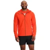 Fleece*Spyder Mens Gridweb Hoodie - Twisted Orange TWISTEDORANGE