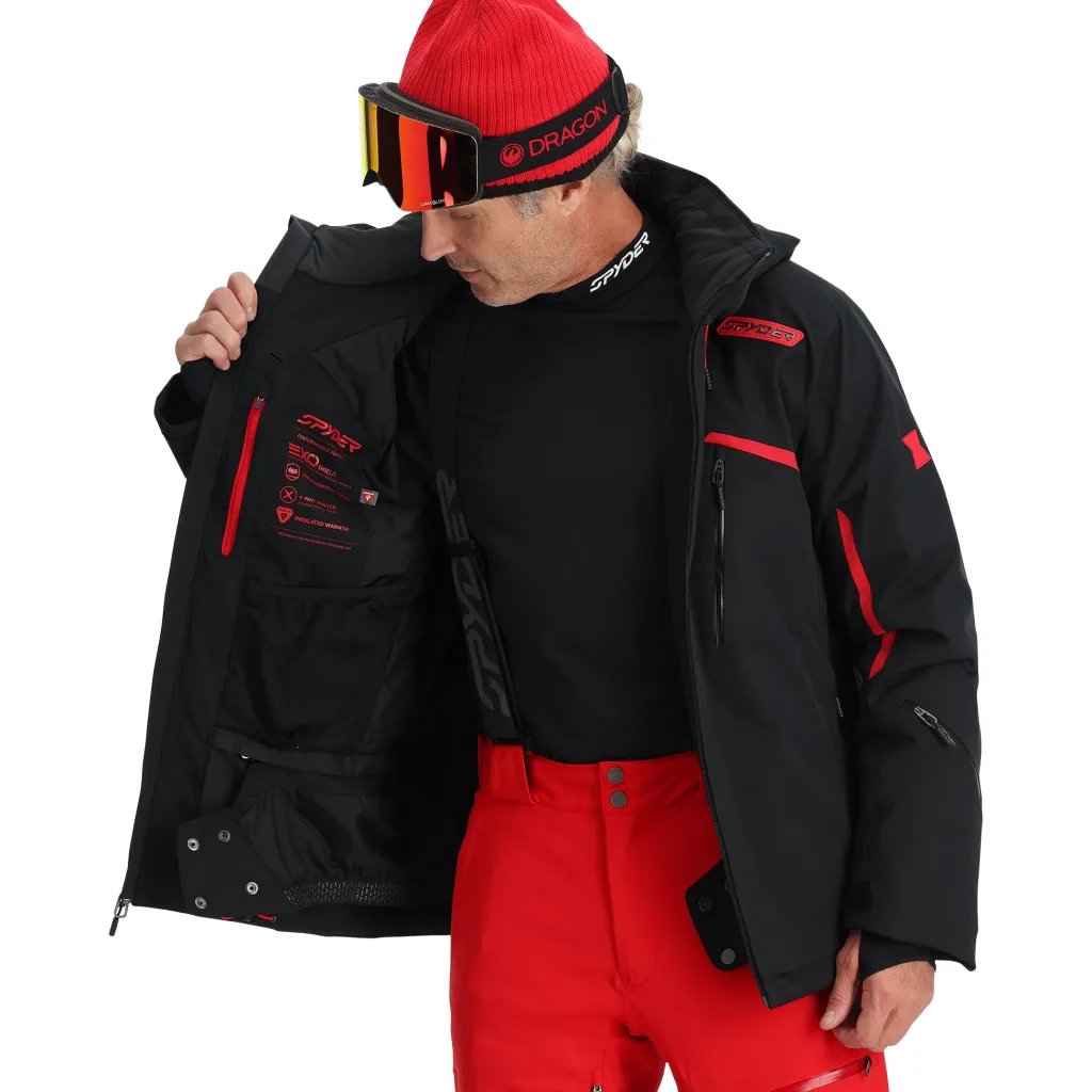 Insulated | Resort*Spyder Mens Leader - BLACK