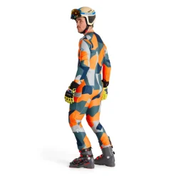 Bibs | Race*Spyder Mens Performance Gs - Orange Shock ORANGESHOCK