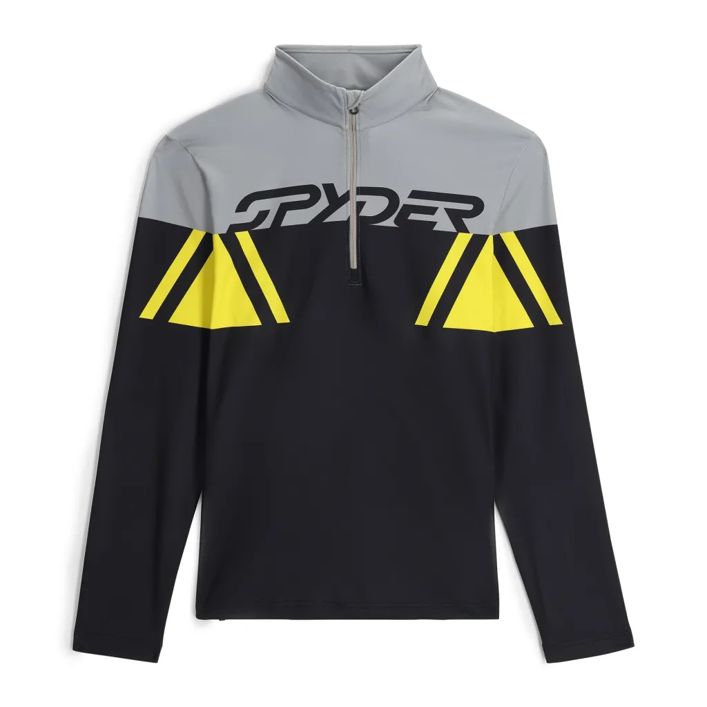 Midlayers*Spyder Mens Podium Half Zip - Acid Yellow ACIDYELLOW