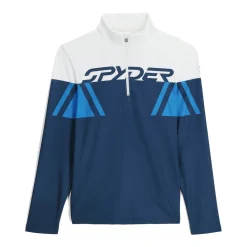 Midlayers*Spyder Mens Podium Half Zip - True Navy TRUENAVY