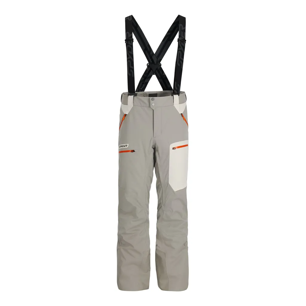 Bibs | Insulated*Spyder Mens Propulsion - CONCRETE