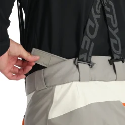 Bibs | Insulated*Spyder Mens Propulsion - CONCRETE