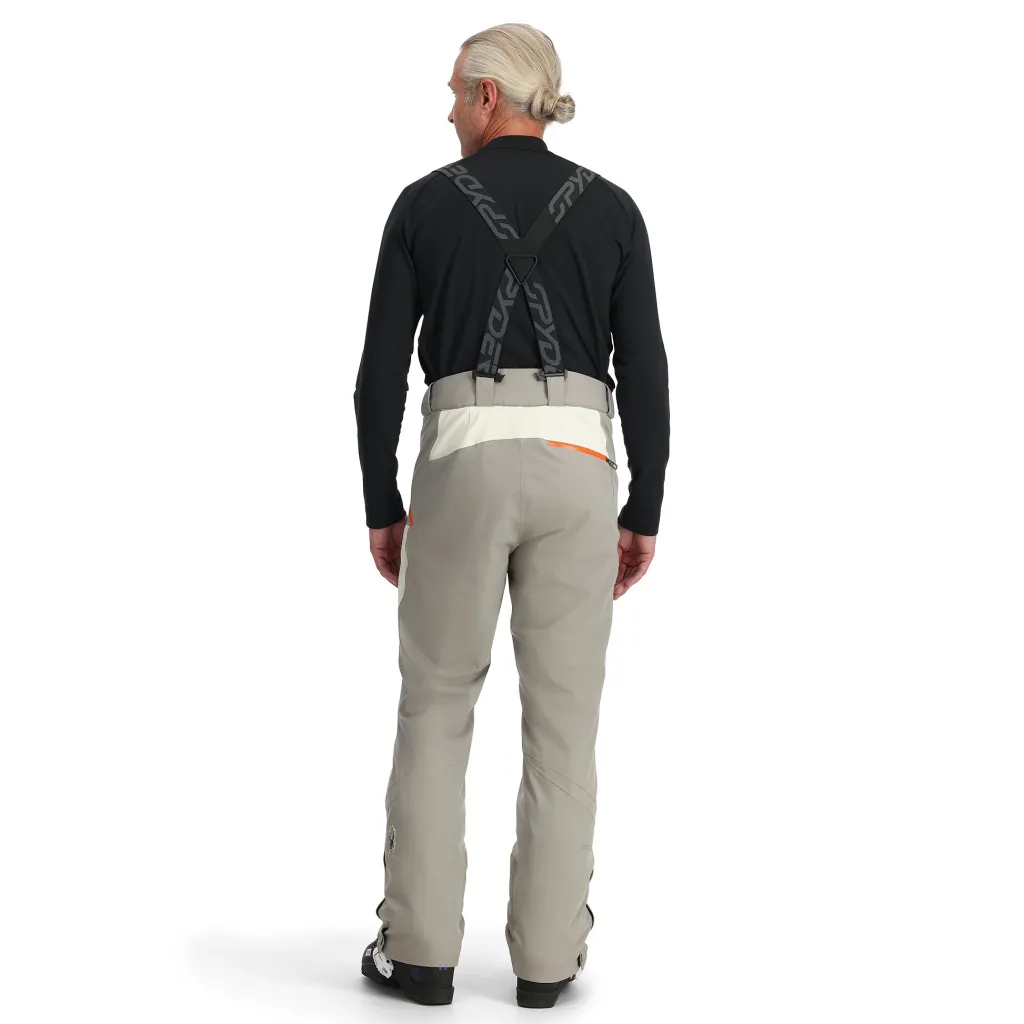 Bibs | Insulated*Spyder Mens Propulsion - CONCRETE