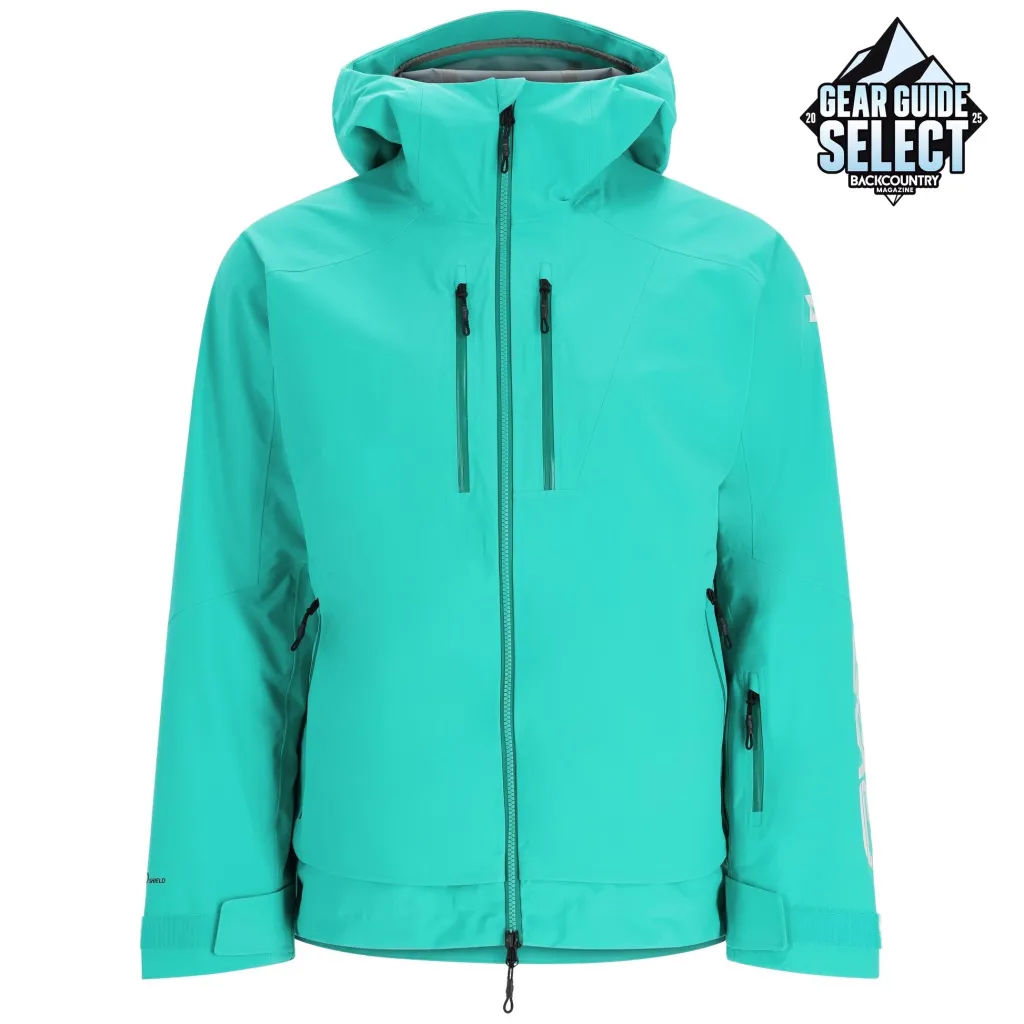 Shell | Backcountry*Spyder Mens Sanction - Teal Green TEALGREEN