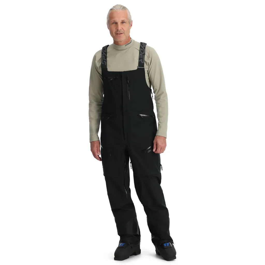 Bibs | Shell*Spyder Mens Sanction Bib - BLACK