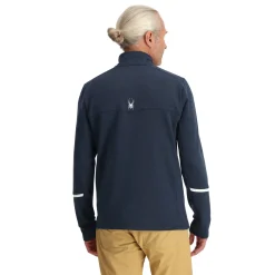 Midlayers | Fleece*Spyder Mens Speed Fleece Full Zip - True Navy TRUENAVY