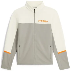 Midlayers | Fleece*Spyder Mens Speed Fleece Full Zip - CONCRETE