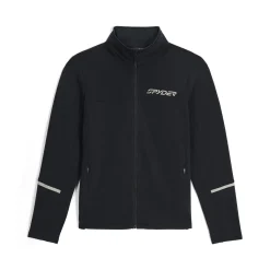 Midlayers | Fleece*Spyder Mens Speed Fleece Full Zip - BLACK