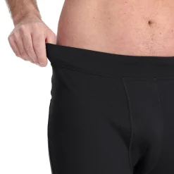 Baselayers*Spyder Mens Stretch Charger 3/4 Pant - BLACK