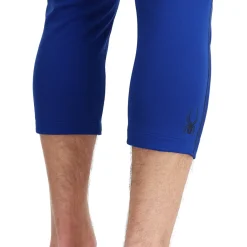 Baselayers*Spyder Mens Stretch Charger 3/4 Pant - Electric Blue ELECTRICBLUE