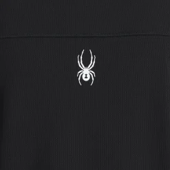Baselayers*Spyder Mens Stretch Charger Crew - BLACK