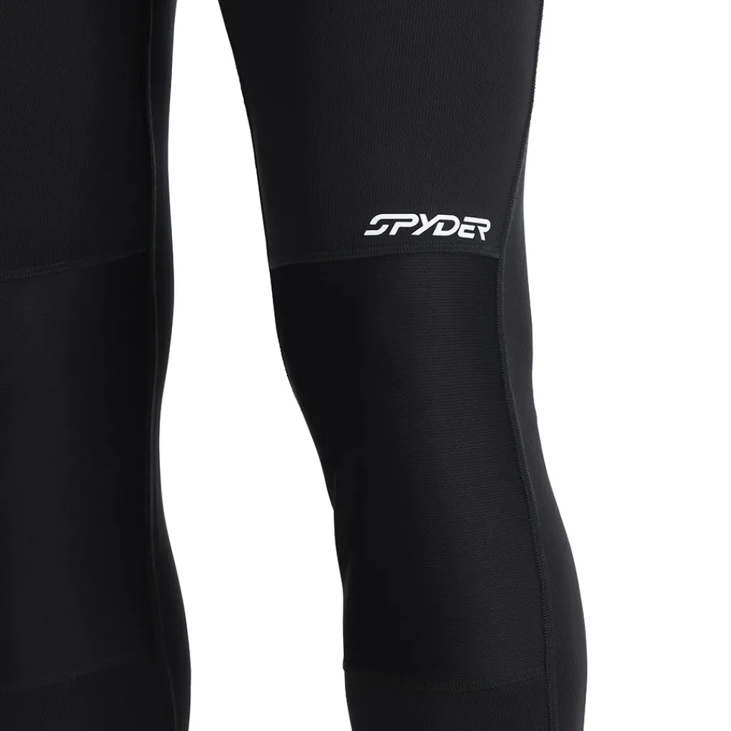 Baselayers | Freeski*Spyder Mens Stretch Charger Pants - BLACK